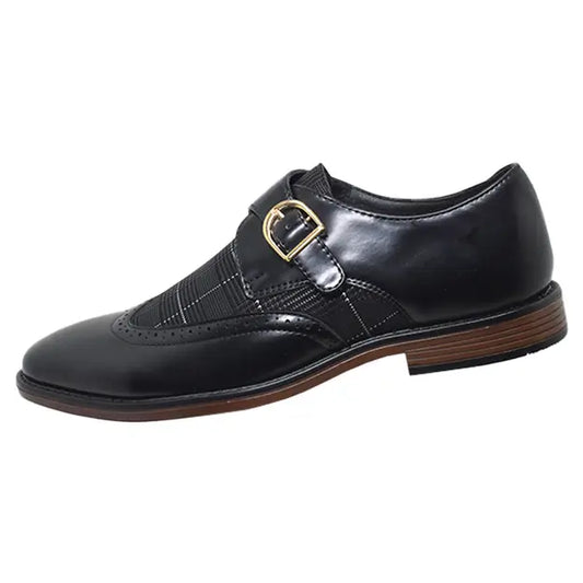 Black Buckle Dress Shoes