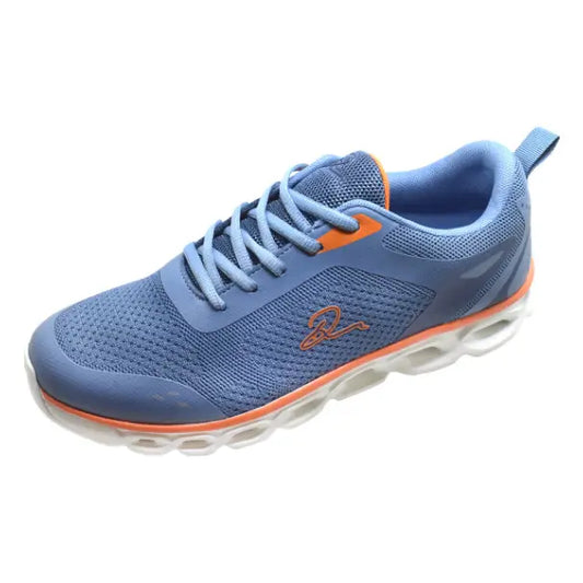 Vibrant Blue & Orange Running Shoes