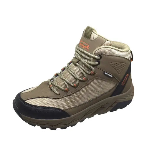 Women’s Brown & Black High-Top Hiking Boots